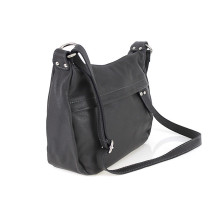 Bőr válltáska 392 piros Gyártva Olaszországban