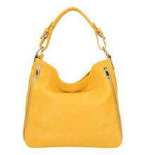 Okker bőr válltáska 390