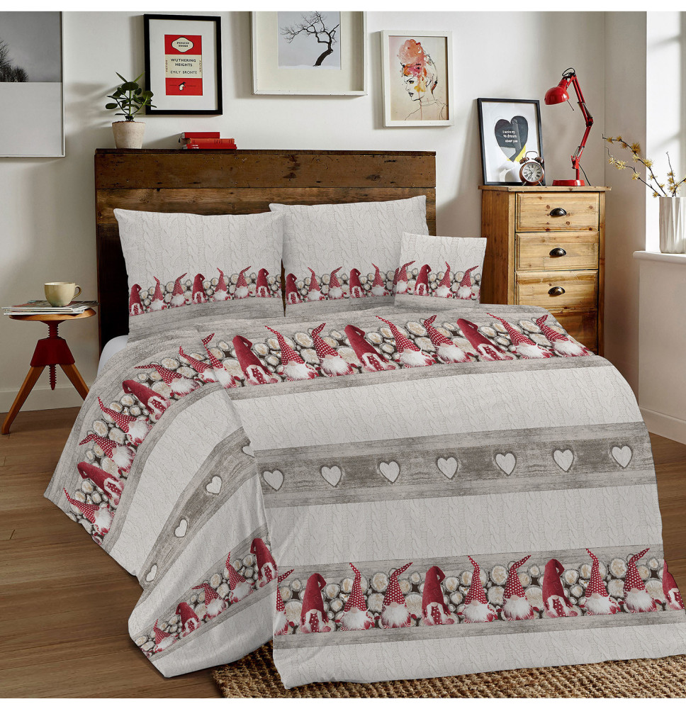 Pamut ágynemű MIG002SK Tündérek piros Made In Italy