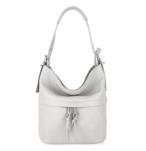Szürke bőr válltáska 631