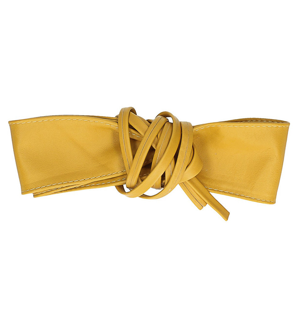 Női bőr öv, csipke, 839 okker