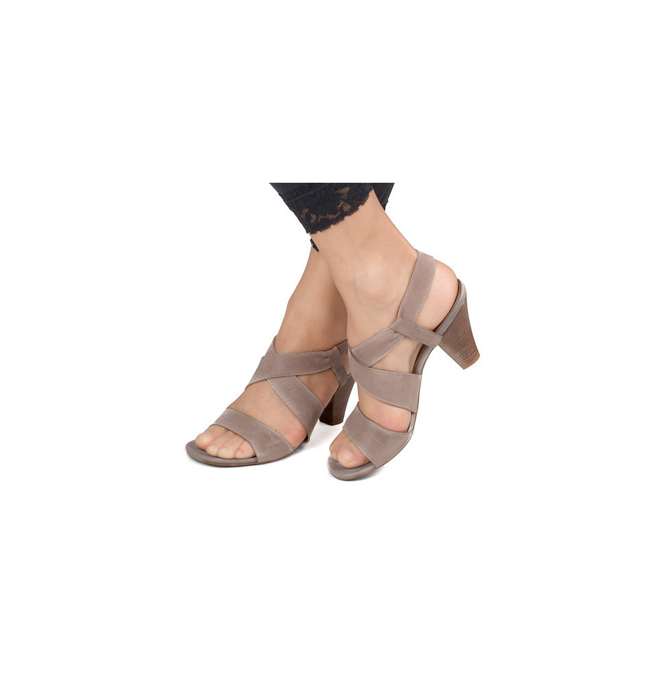 Női szandál 904 szürke-barna ZODIACO