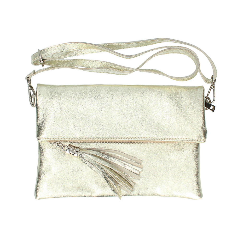 Bőr kézitáska, 668 arany, Olaszországban gyártva