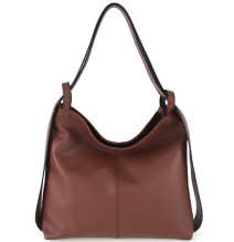 Bőr válltáska 579 barna Készült Olaszországban
