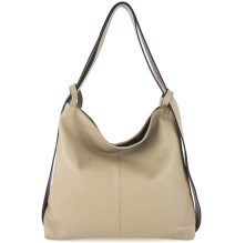 Bőr válltáska 579 szürke-barna Olaszországban