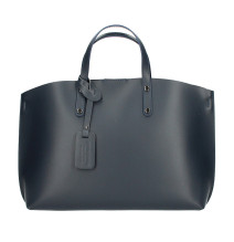 Bőr kézitáska 1417 sötétkék