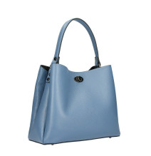 Bőr kézitáska 232 ceruleo OLASZORSZÁGBAN Készült