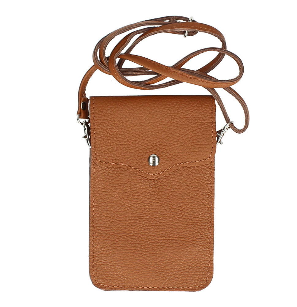 Bőrtok MI895 konyak Készült Olaszországban