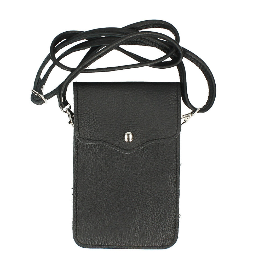 Bőr tok MI895 fekete Készült Olaszországban