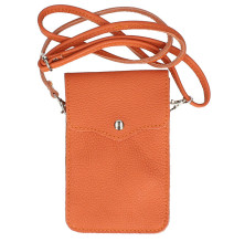 Bőrtok MI895 narancssárga Made in Italy