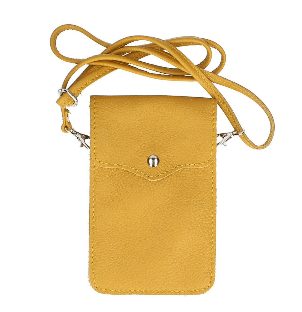 Bőrtok MI895 okker. Olaszországban gyártva