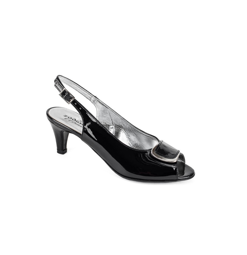 Fekete szandál 1097 ZODIACO