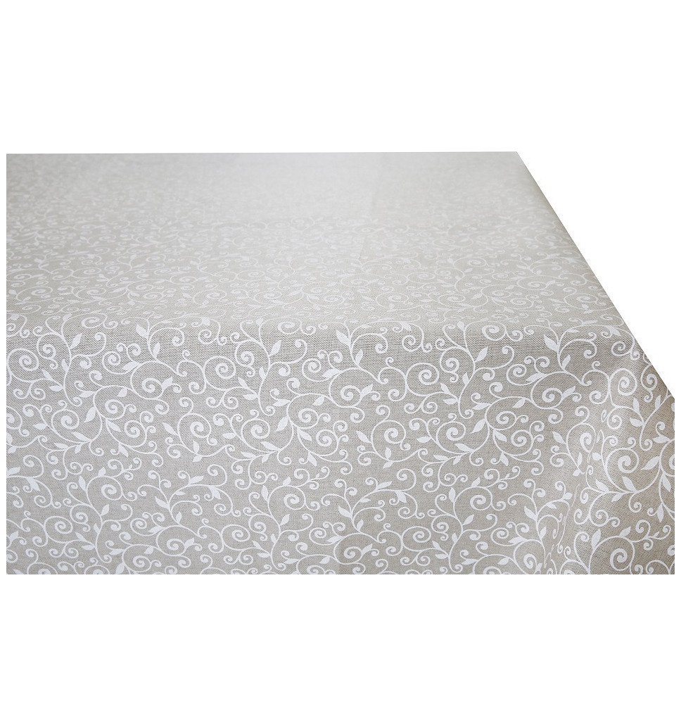 Terítő fehér levél, MADE IN ITALY