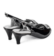 Fekete szandál 1097 ZODIACO