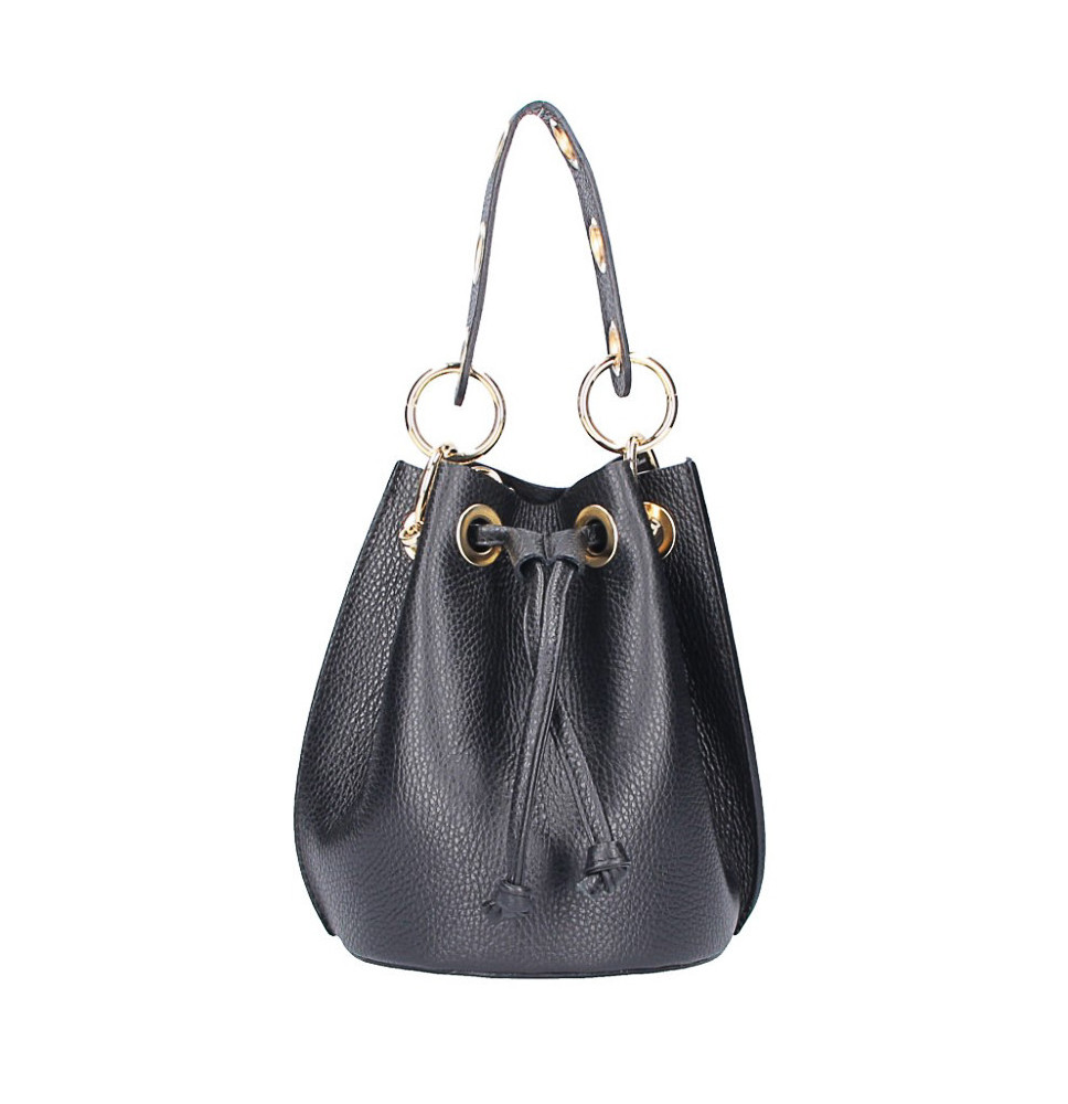 Fekete bőr táska 363