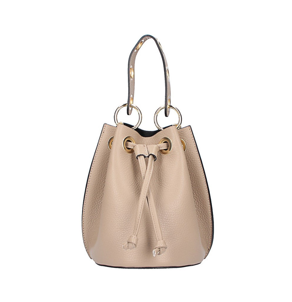 Szürkebarna bőr táska 363