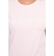 Női póló SHOPPING MY CARDIO por rózsaszín 