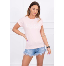 Női póló LIMITED EDITION por rózsaszín