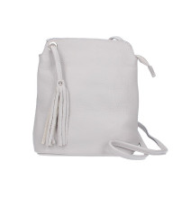 Bőr válltáska 5320 szürke