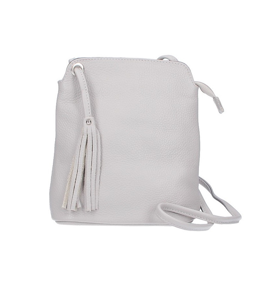 Bőr válltáska 5320 szürke