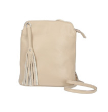 Bőr válltáska 5320 szürke-barna