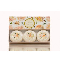 SA Fiorentino természetes szilárd szappanrózsa 3 x 100 g