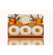 SA Fiorentino természetes gyógynövény szappan narancs és fahéj 3 x 100 g