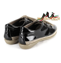 Dámske kožené mokasíny 1120 čierne The Flexx