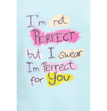 Női póló, PERFECT MI5406 menta