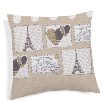 Párnahuzat PÁRIZS bézs 40x40 cm MADE IN ITALY