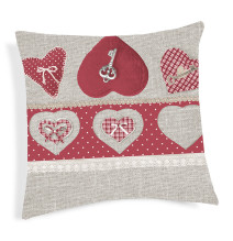 Párnahuzat Kulcs piros 40x40 cm MADE IN ITALY