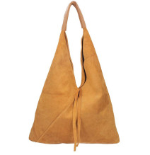 Bőr konyakos kézitáska velúr kivitelben 184