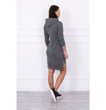 Ruha meghosszabbított hátsó és színes nyomtatott elülső MI64632 grafit