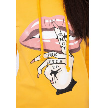 Ruha meghosszabbított hátsó és színes nyomtatott elülső MI64632 okker