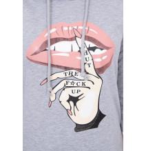 Ruha meghosszabbított hátsó és színes nyomtatott elülső MI64632 szürke