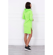 Ruha meghosszabbított hátsó és színes nyomtatott elülső MI64632 neonzöld