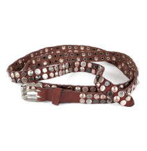 Női bőr öv 1048 barna dízel