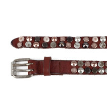 Női bőr öv 1048 barna dízel