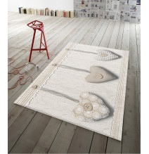 Szőnyeg Szívek bézs