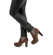 Női boka 810 barna Elisa Morelli