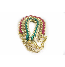 Női zöld karkötő 1190, Olaszországban gyártva