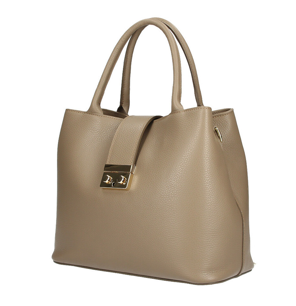 Sötét szürke-barna bőr kézitáska 1137