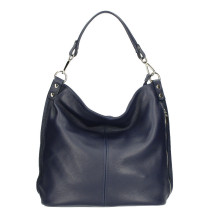 Bőr válltáska 981 kék Készült Olaszországban