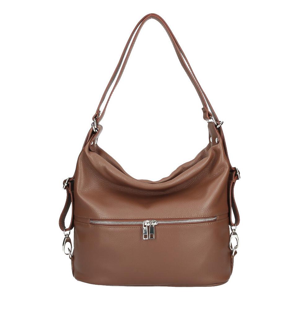 Bőr válltáska / hátizsák 328 barna