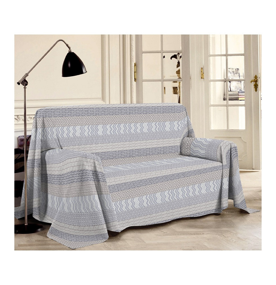 Takaró a kanapén Aztec szürke