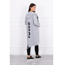 Kardigánt MI9005 szürke