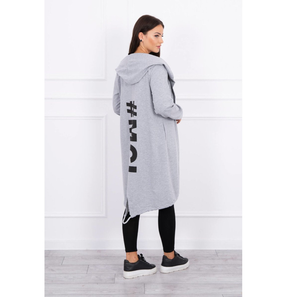 Kardigánt MI9005 szürke