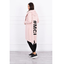 Kardigánt MI9005 por rózsaszín