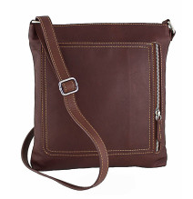 Bőrszíj táska 119 barna Olaszországban gyártva