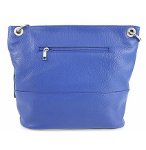 Bőr válltáska MI143 fehér Olaszországban gyártott